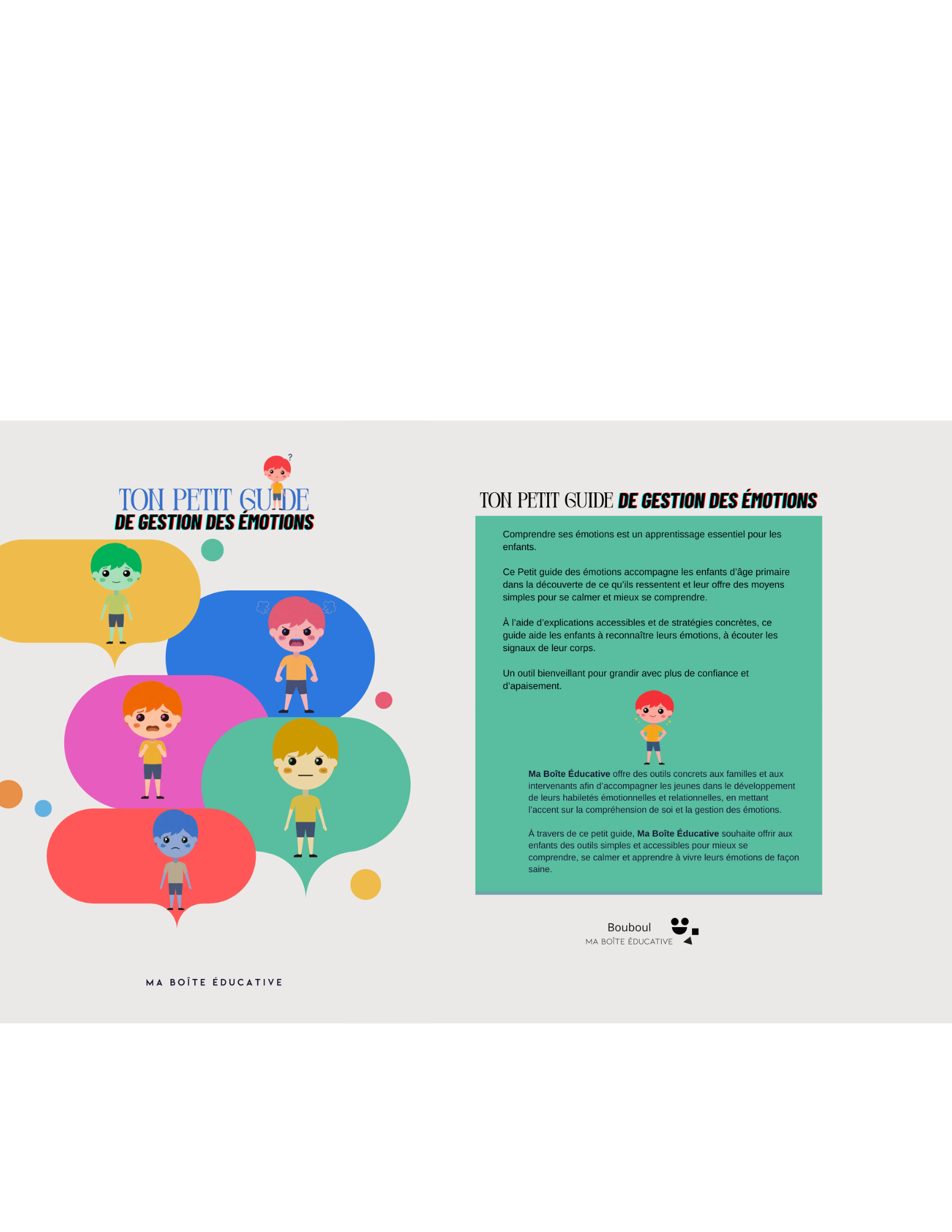 Aperçu de Livre - Guide : Ton petit guide de gestion des émotions